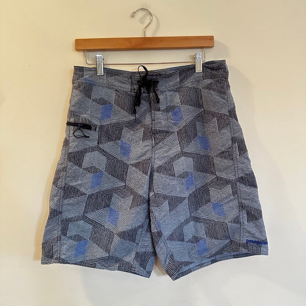 Patagonia Men's Swim Trunks sz 32 Blue Swim Shorts